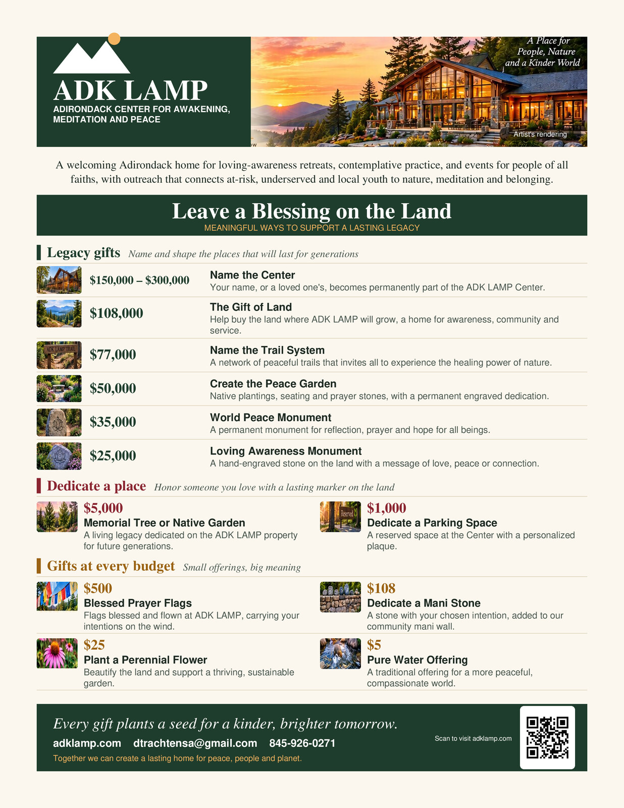 Leave a Blessing on the Land: ADK LAMP legacy giving opportunities